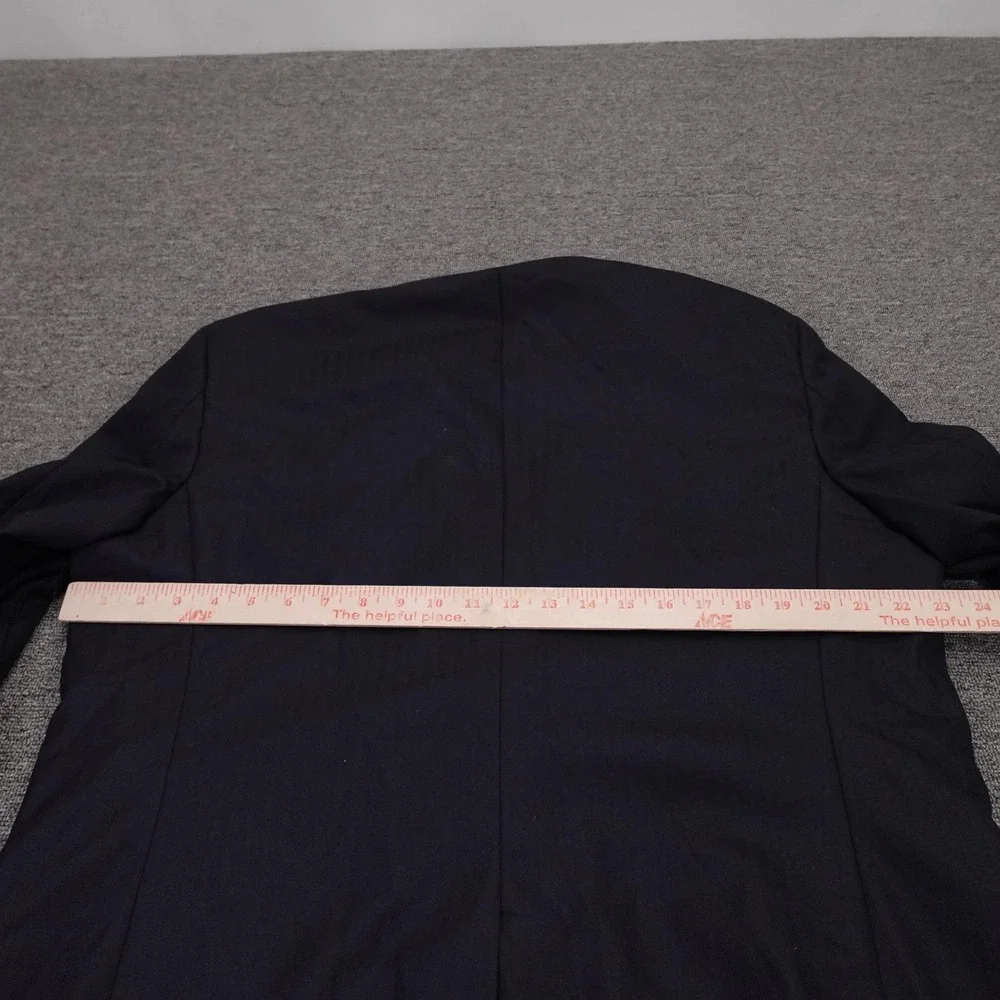 Brooks Brothers Blazer Mens 44R Navy Saxxon Wool 1818 Madison 2 Button Jacket